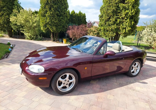 Mazda MX-5 cena 28000 przebieg: 184673, rok produkcji 2000 z Jaworzno małe 497